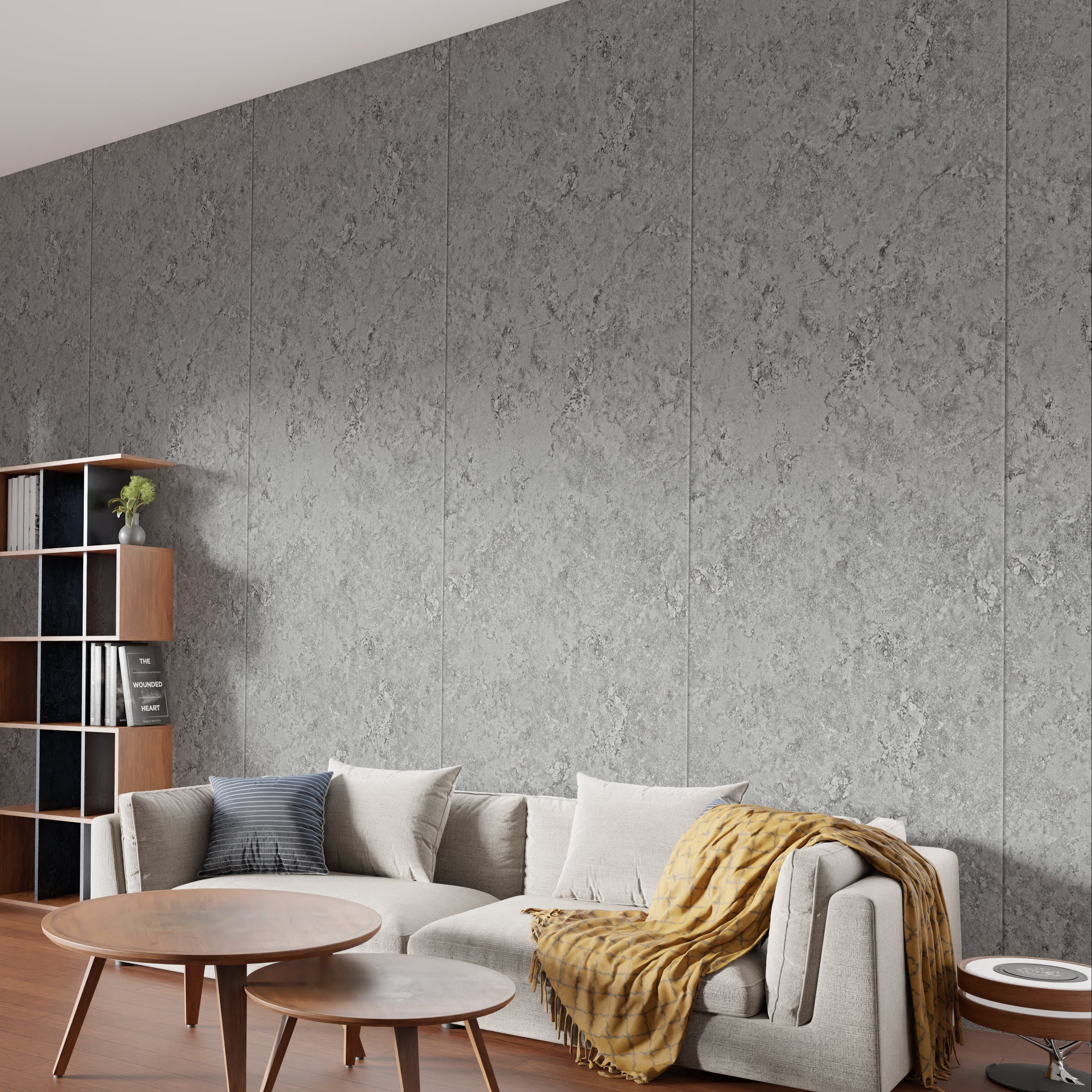 Hardex V Groove - Grey Quartz