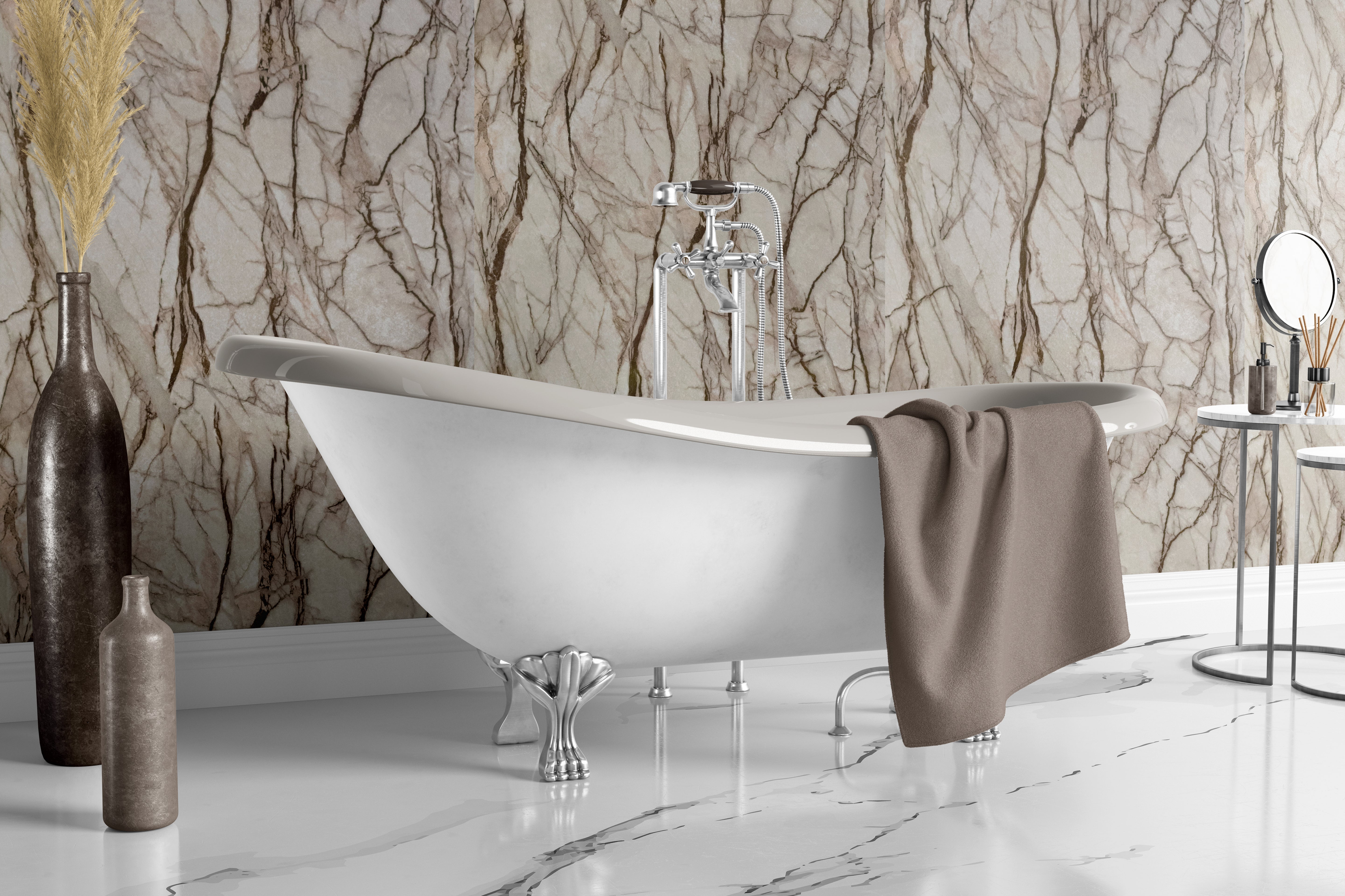 MAXI panel - Gloss Antique Marble