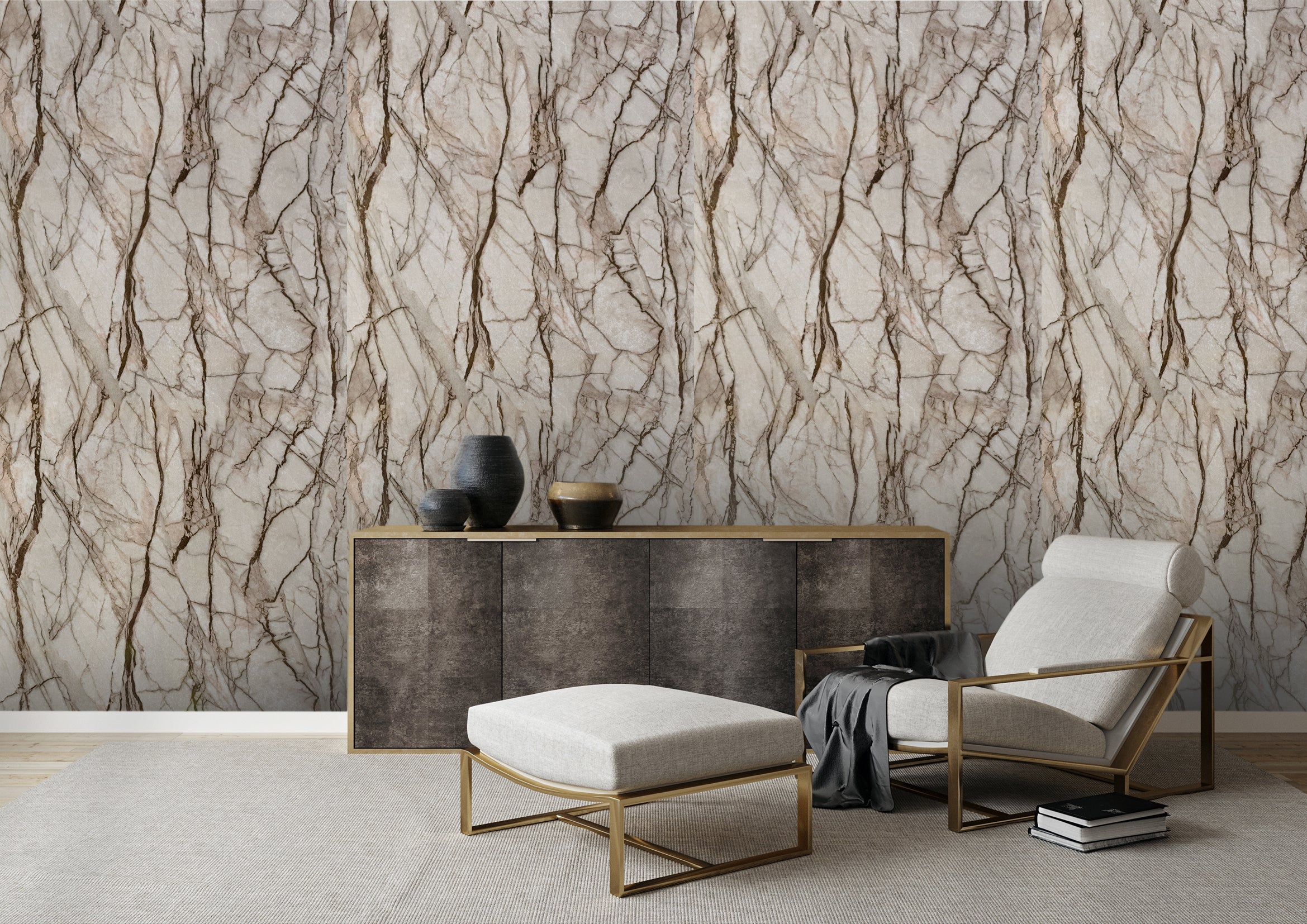 MAXI panel - Gloss Antique Marble
