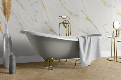 MAXI panel - Gloss Bianco Gold