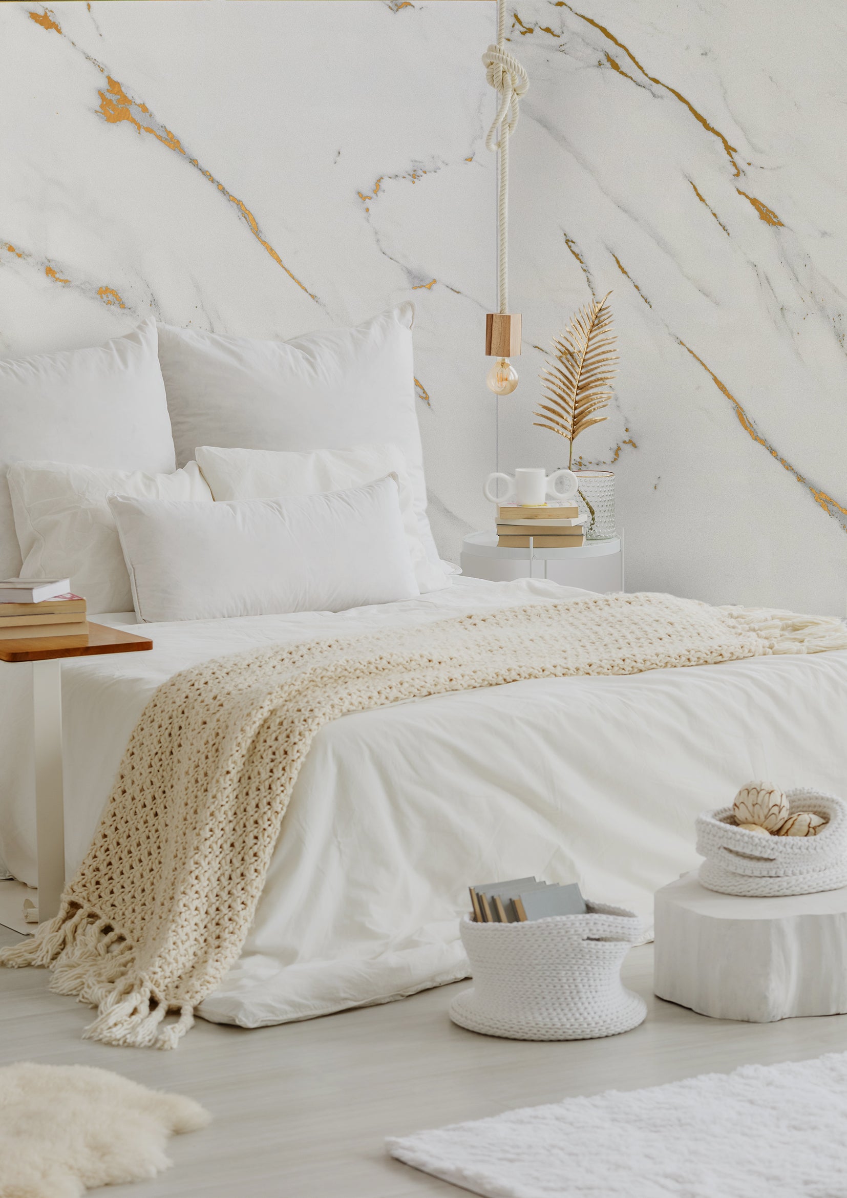MAXI panel - Gloss Bianco Gold