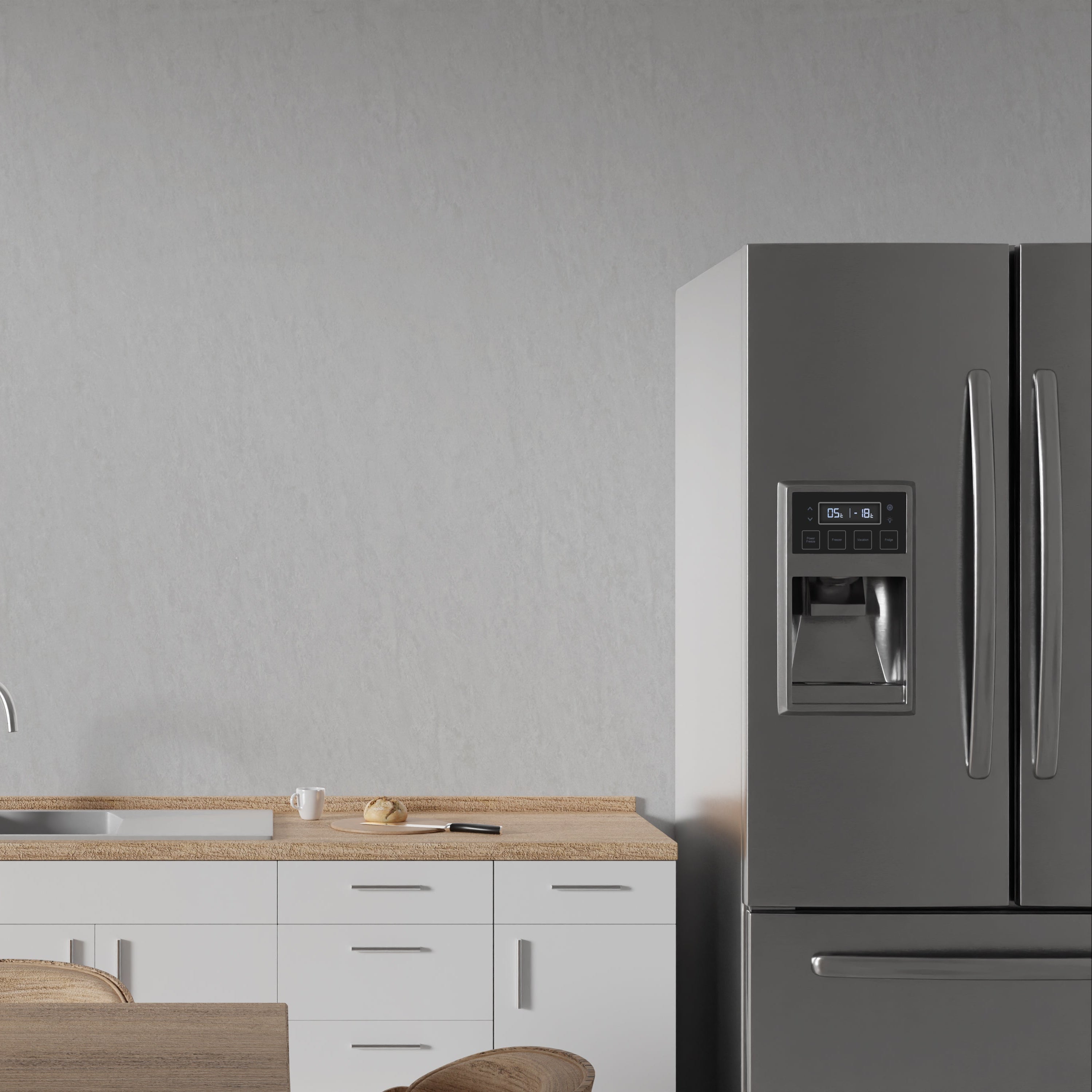 MAXI panel - Gloss Fusion Light Grey