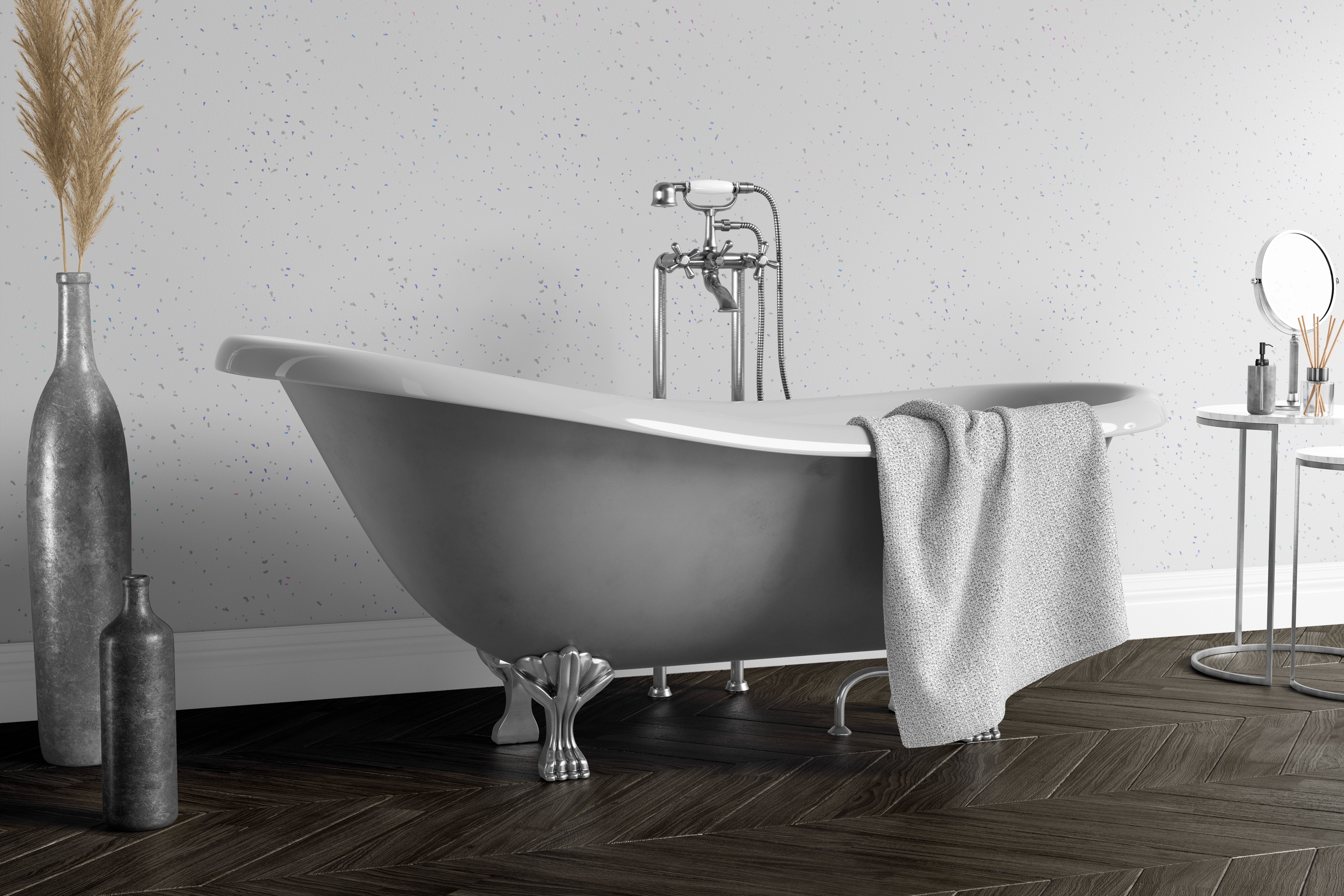 MAXI panel - Gloss White Sparkle