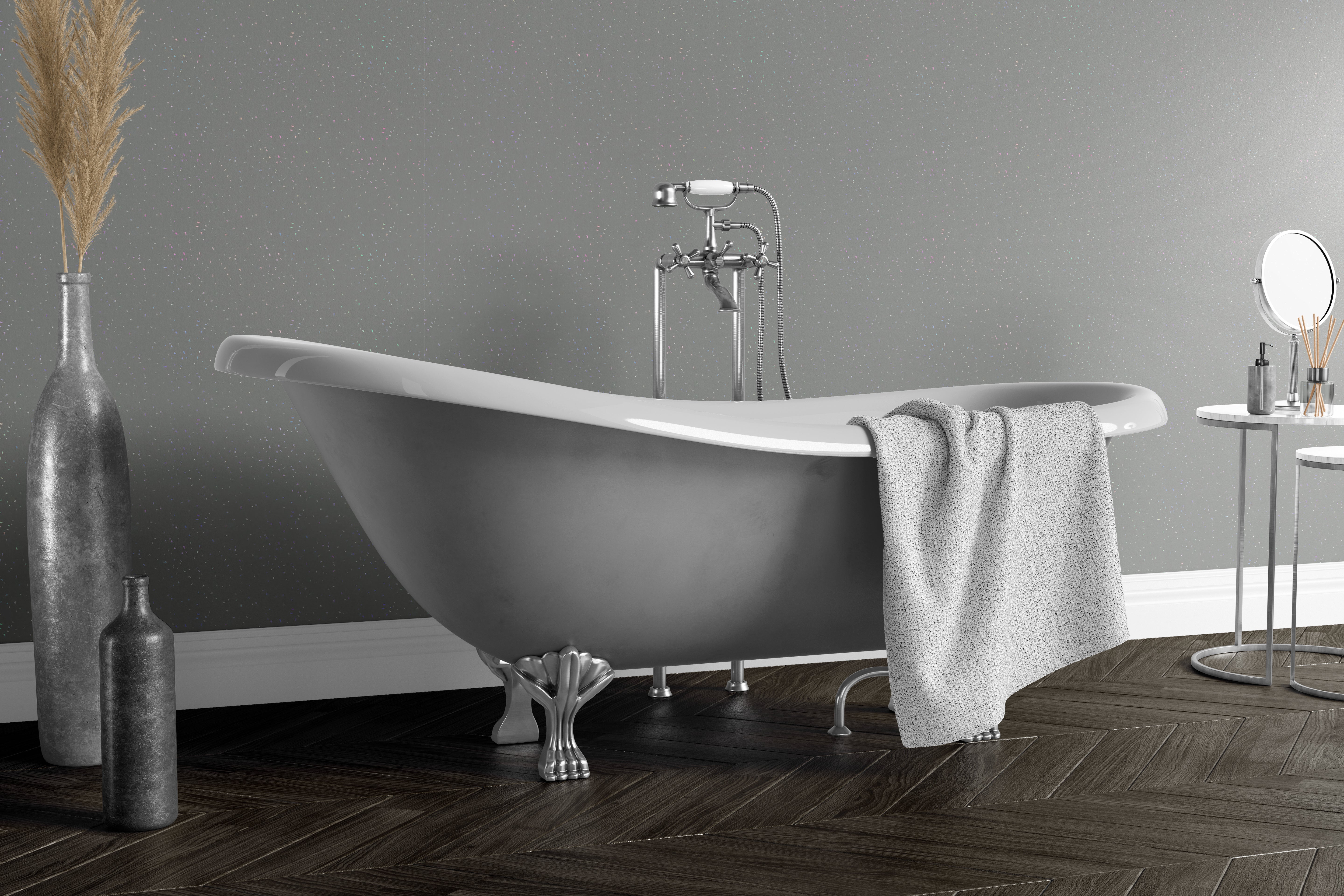MAXI panel - Gloss Grey Sparkle