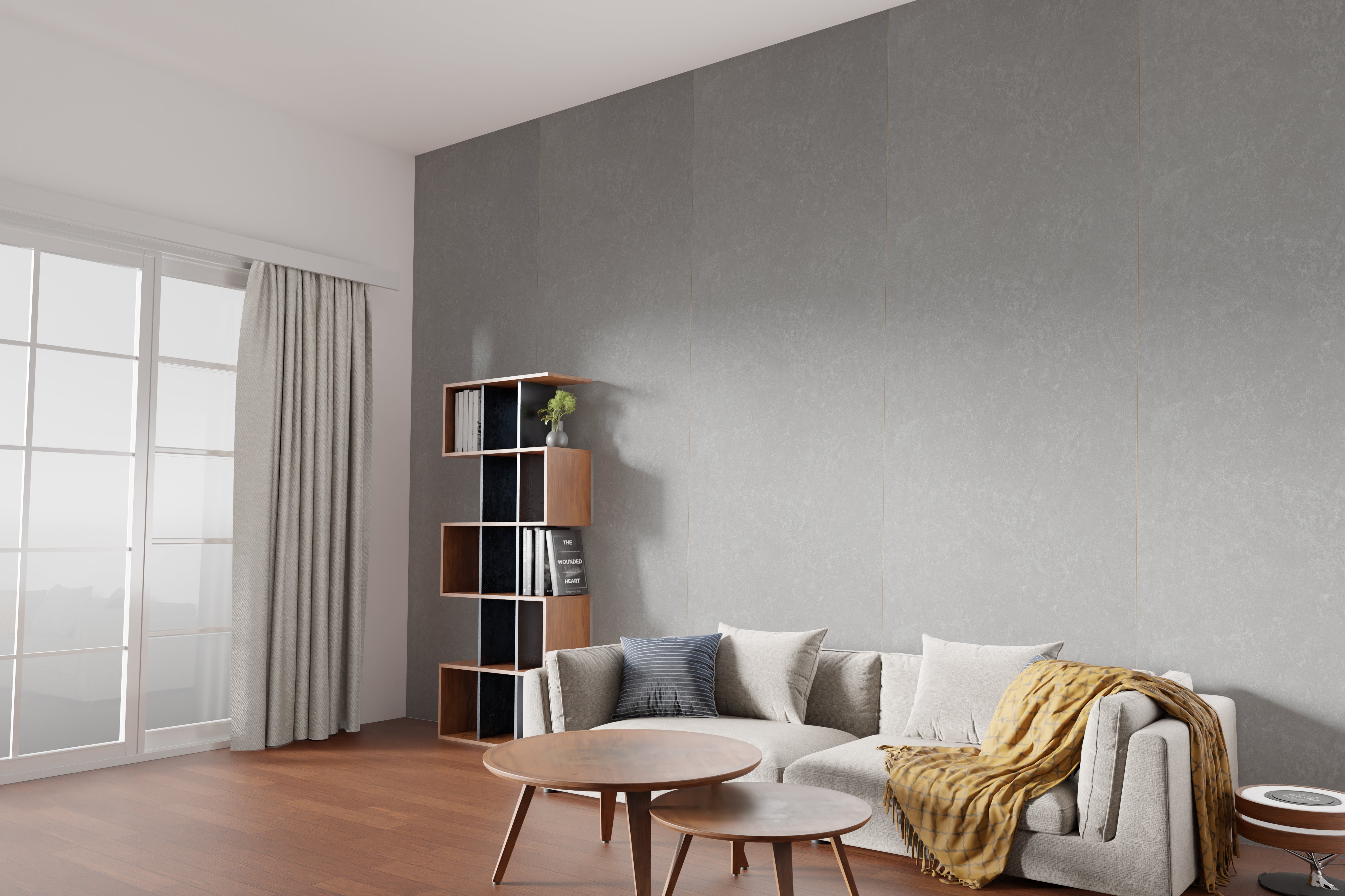 MAXI panel - Matt Pewter Stone