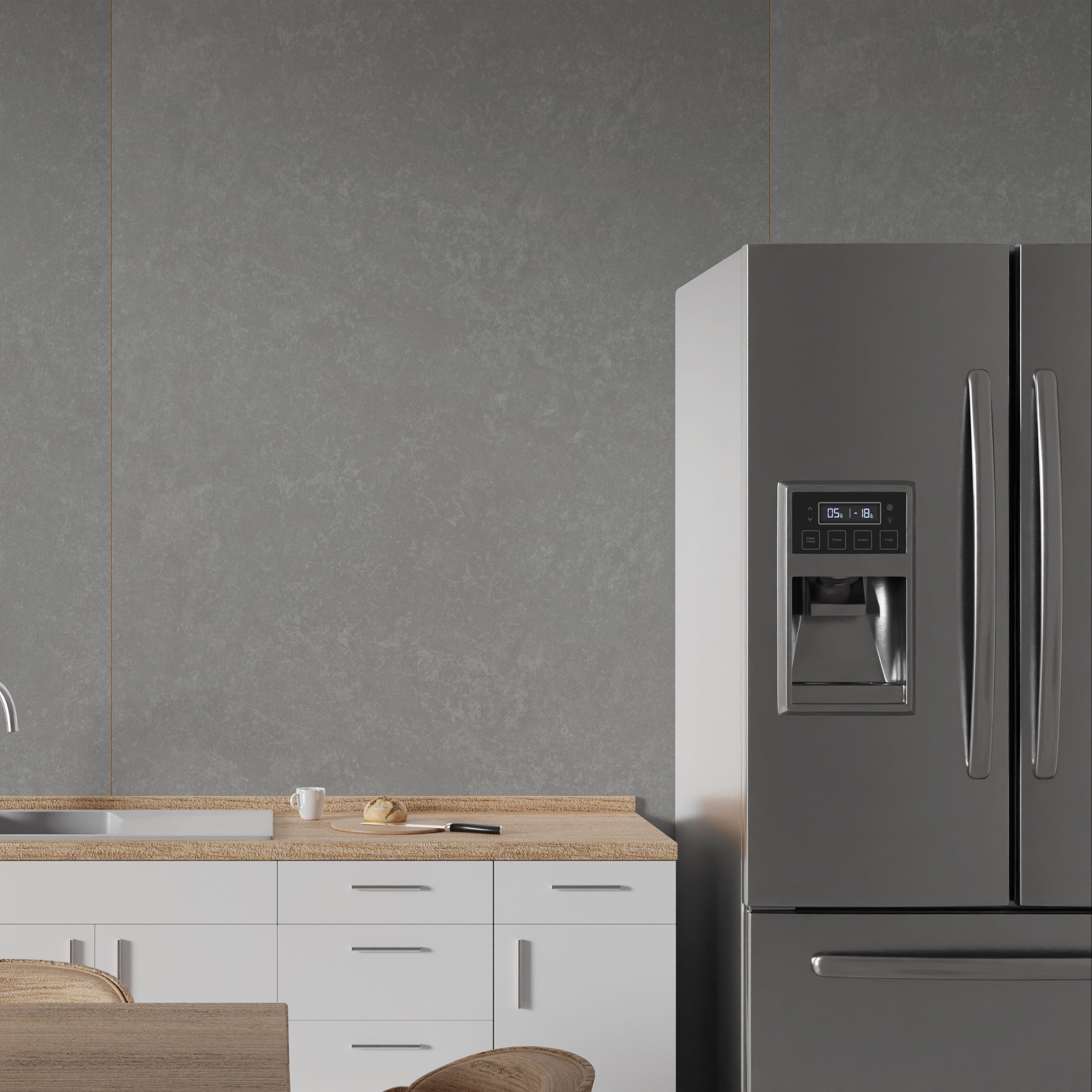 MAXI panel - Matt Pewter Stone