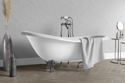 MAXI panel - Gloss Grey Marble