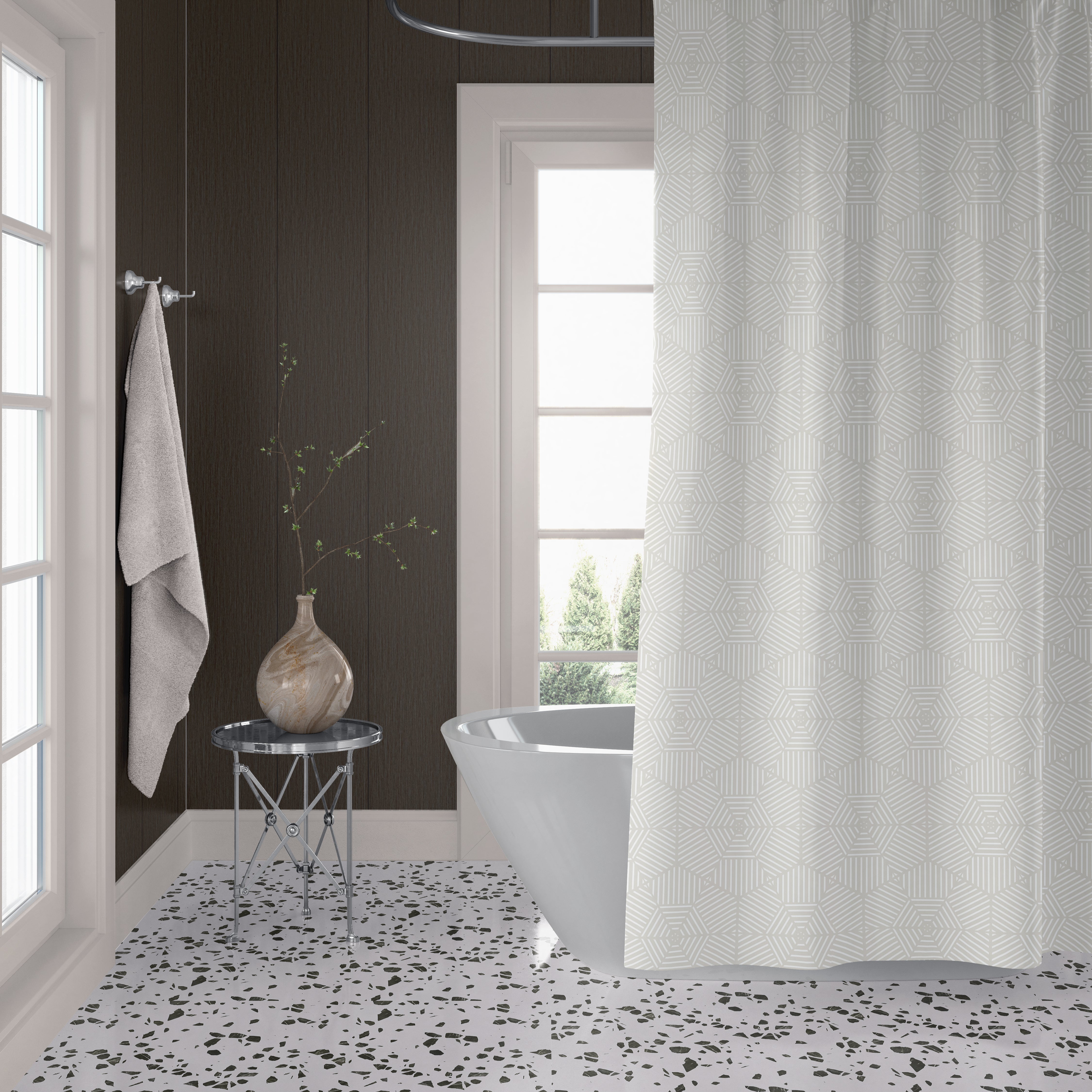 Decorwall Elegance Abstract - Brown