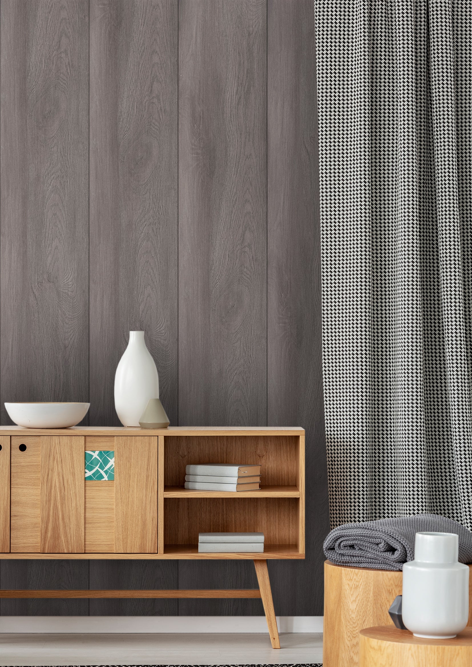 Decorwall Wood Effect  - Carbon