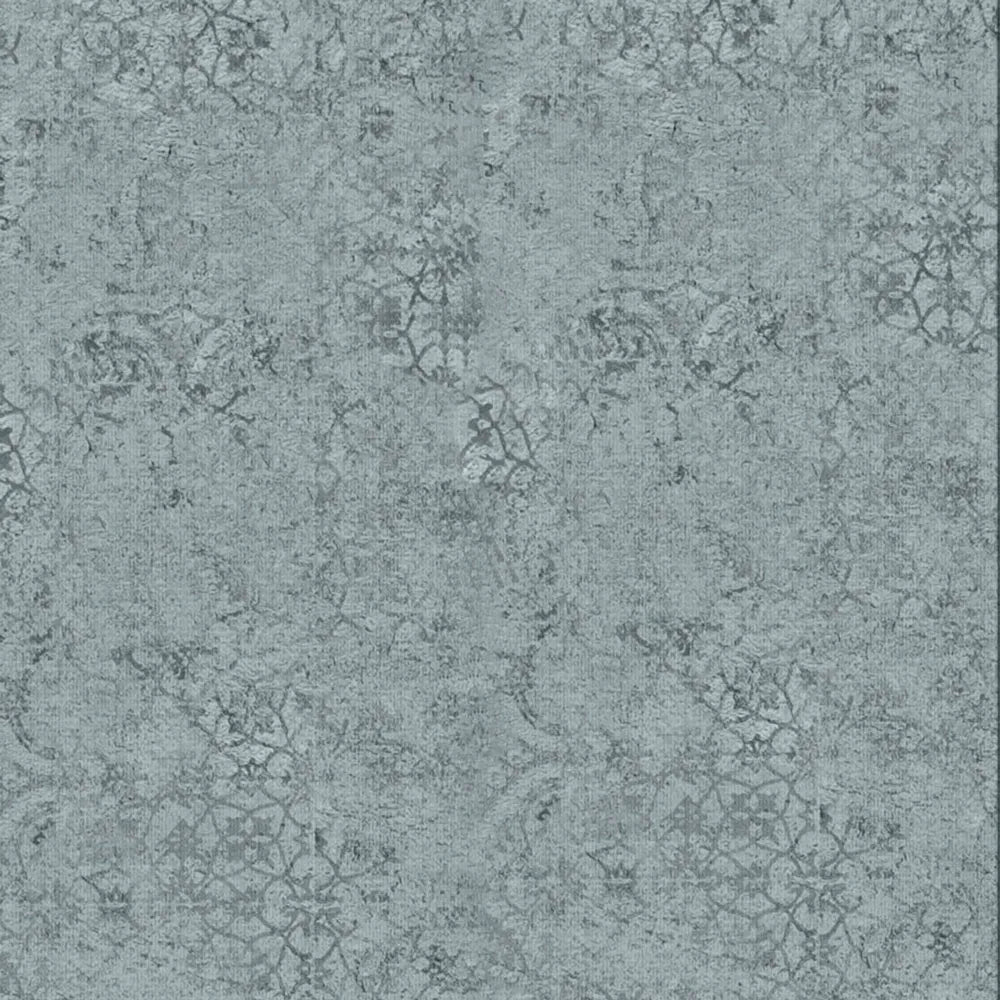 Decorwall Elegance Damask - Gilted Blue
