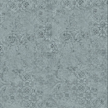Decorwall Elegance Damask - Gilted Blue