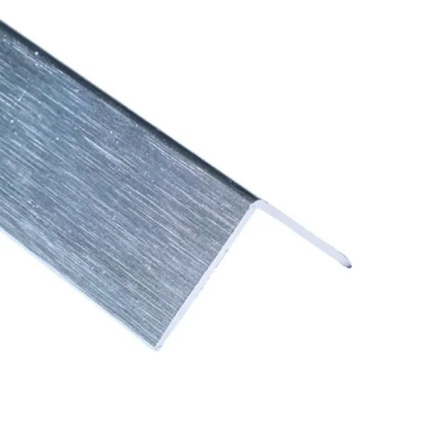 External Angle - Brushed Silver | Metal