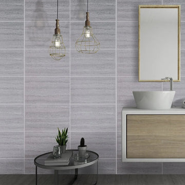 Ultimo Angus Tile Effect PVC Wall Panels for bathrooms, kitchens, and wet rooms