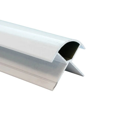 11.5mm External Corner Trim - White | Metal