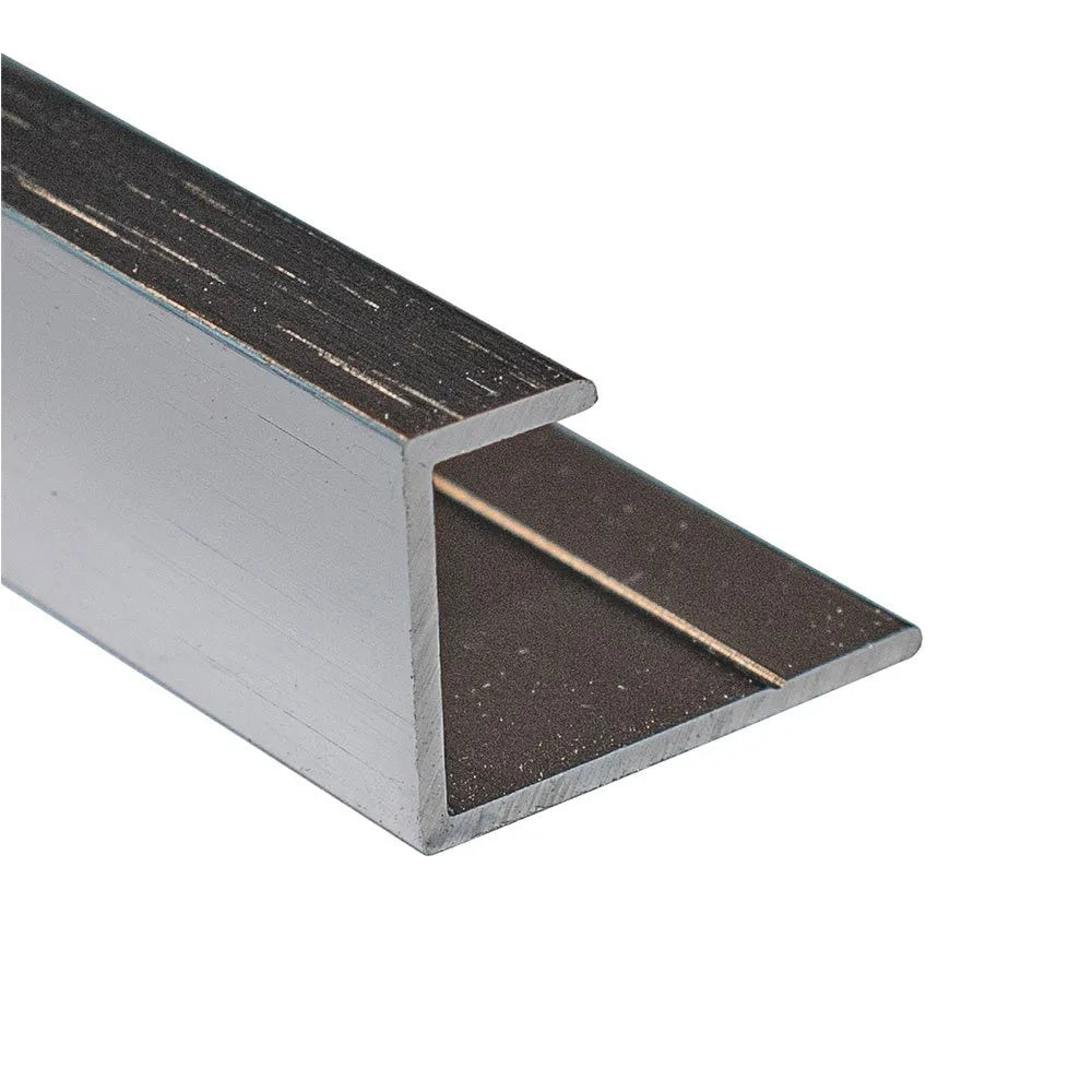 10mm Edge Trim - Brushed Metal | Metal