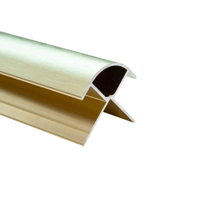 11.5mm External Corner Trim - Brushed Gold | Metal