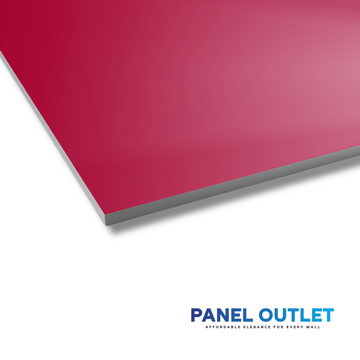 2.5mm Hygienic Wall Cladding - Ruby Gloss