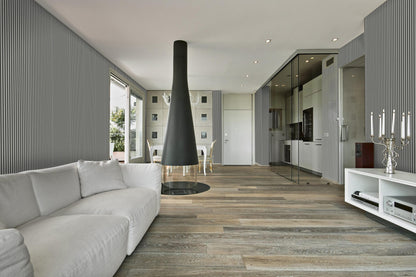 Slatwall Lite Grey Oak Roomset