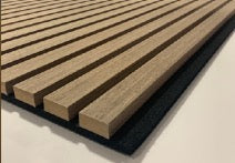 Sulcado Slatwall Natural Oak