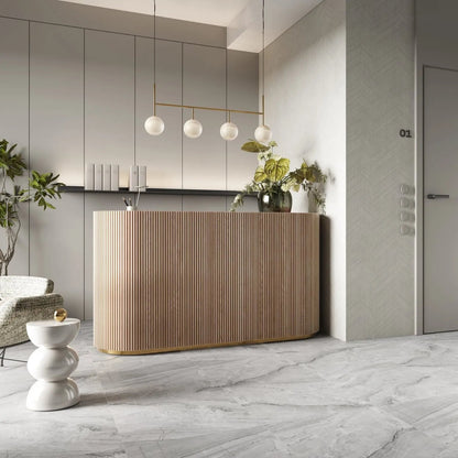 Vilo SPC Tile Flooring - Ash Grey