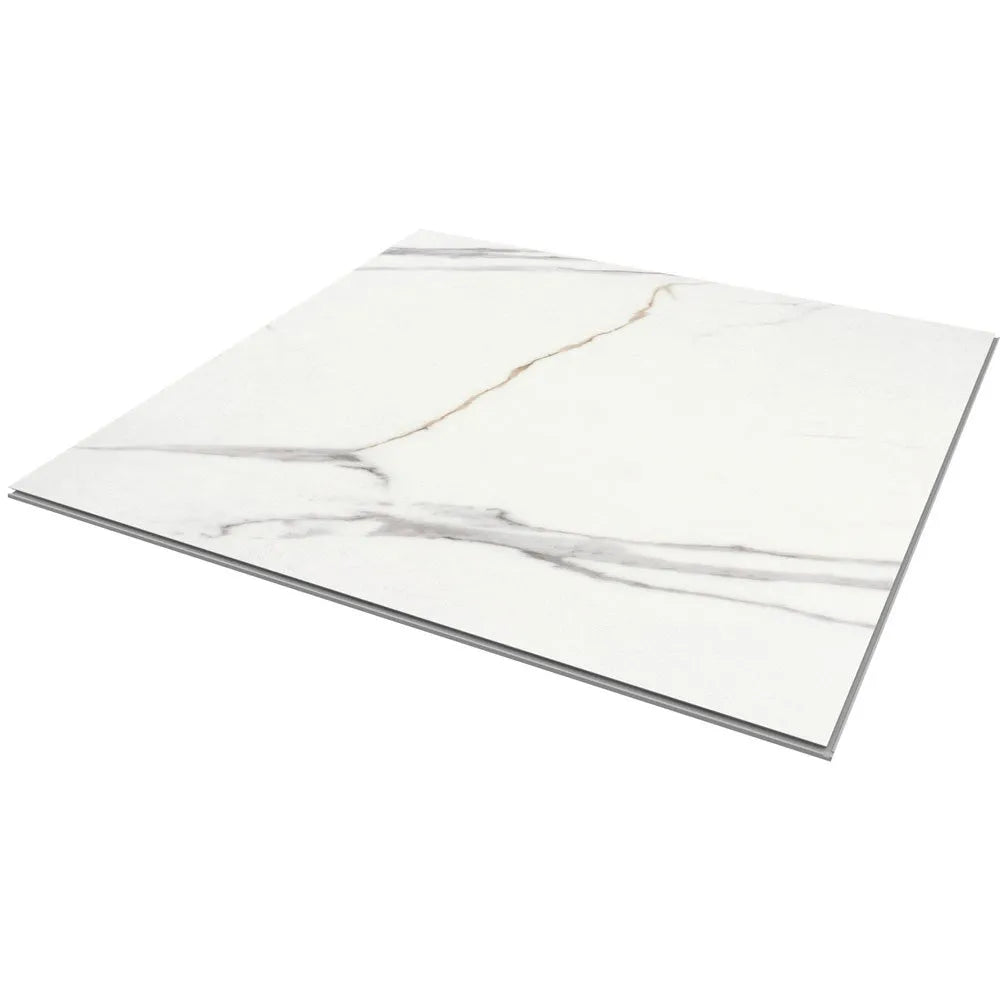 Vilo SPC Tile Flooring - Calacatta White