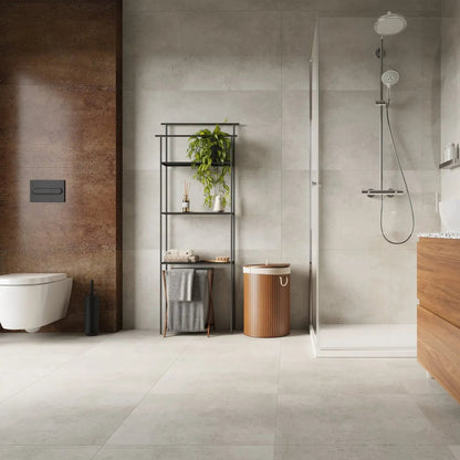 Vilo SPC Tile Flooring - Concrete Dusk