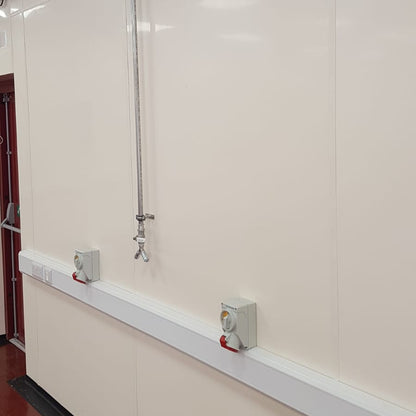2.5mm Hygienic Wall Cladding Satin - Oyster